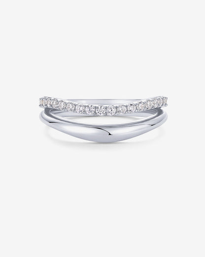 Wavy Split Ring