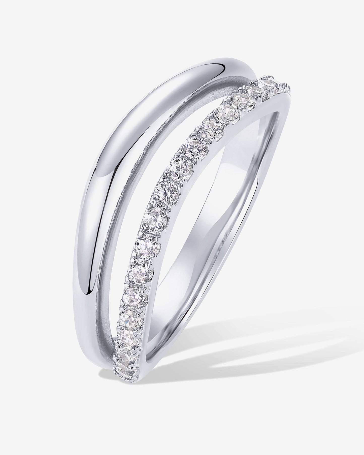 Wavy Split Ring