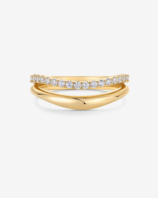 Wavy Split Ring