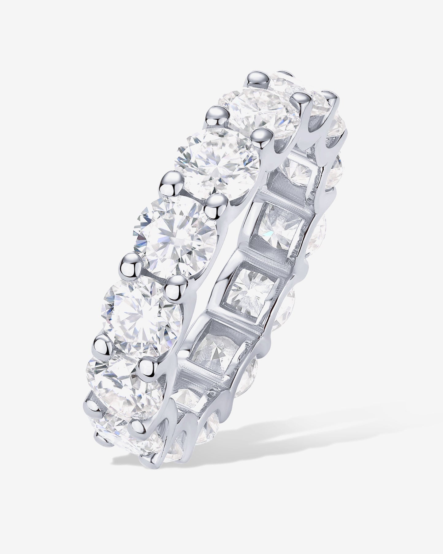 Scalloped Eternity Ring