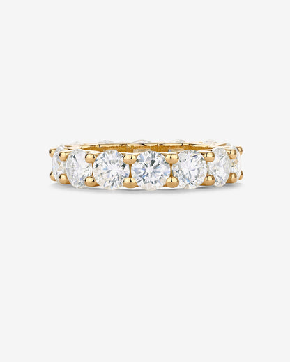 Scalloped Eternity Ring