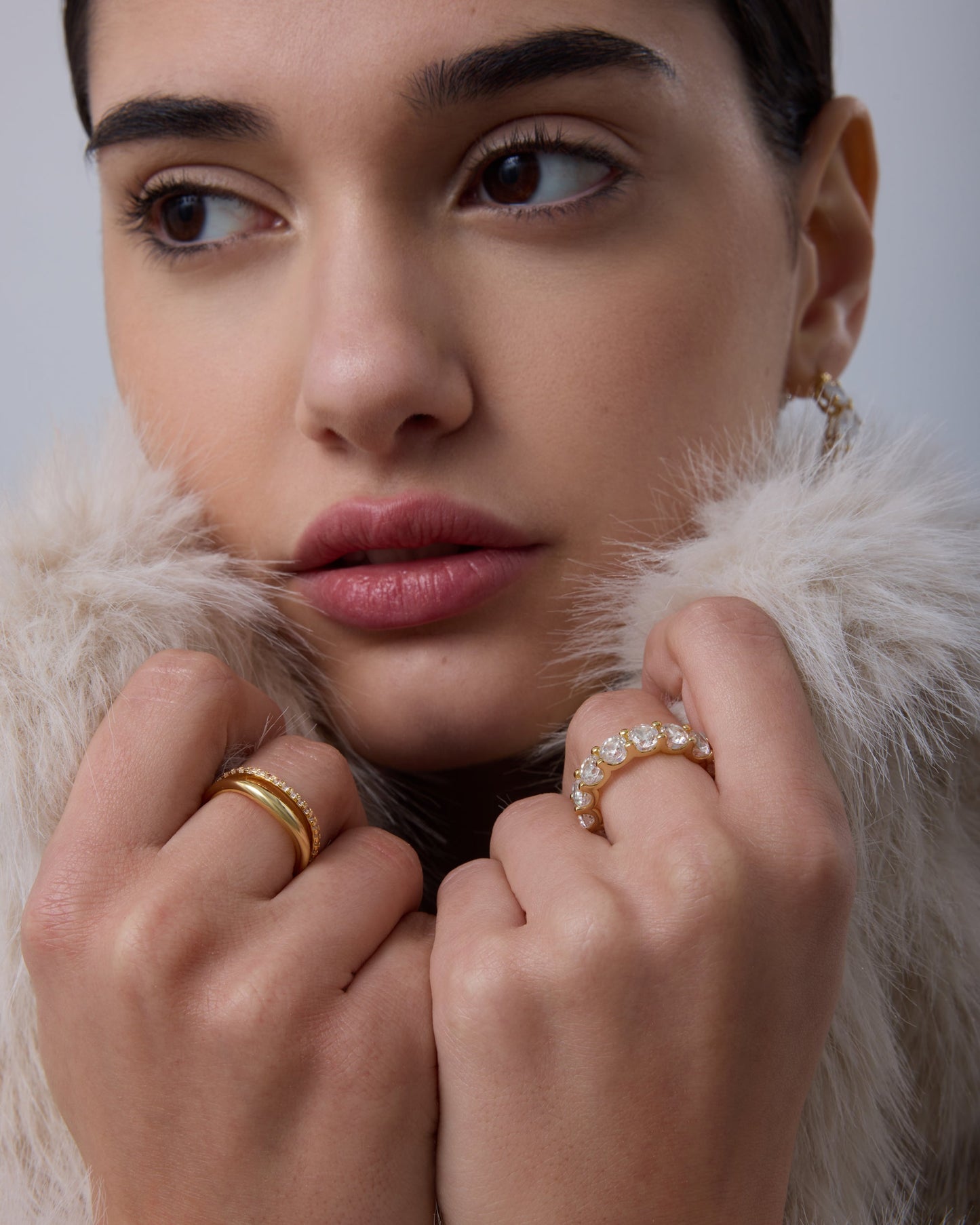 Scalloped Eternity Ring
