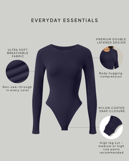 Everyday Essentials Long Sleeves Bodysuit