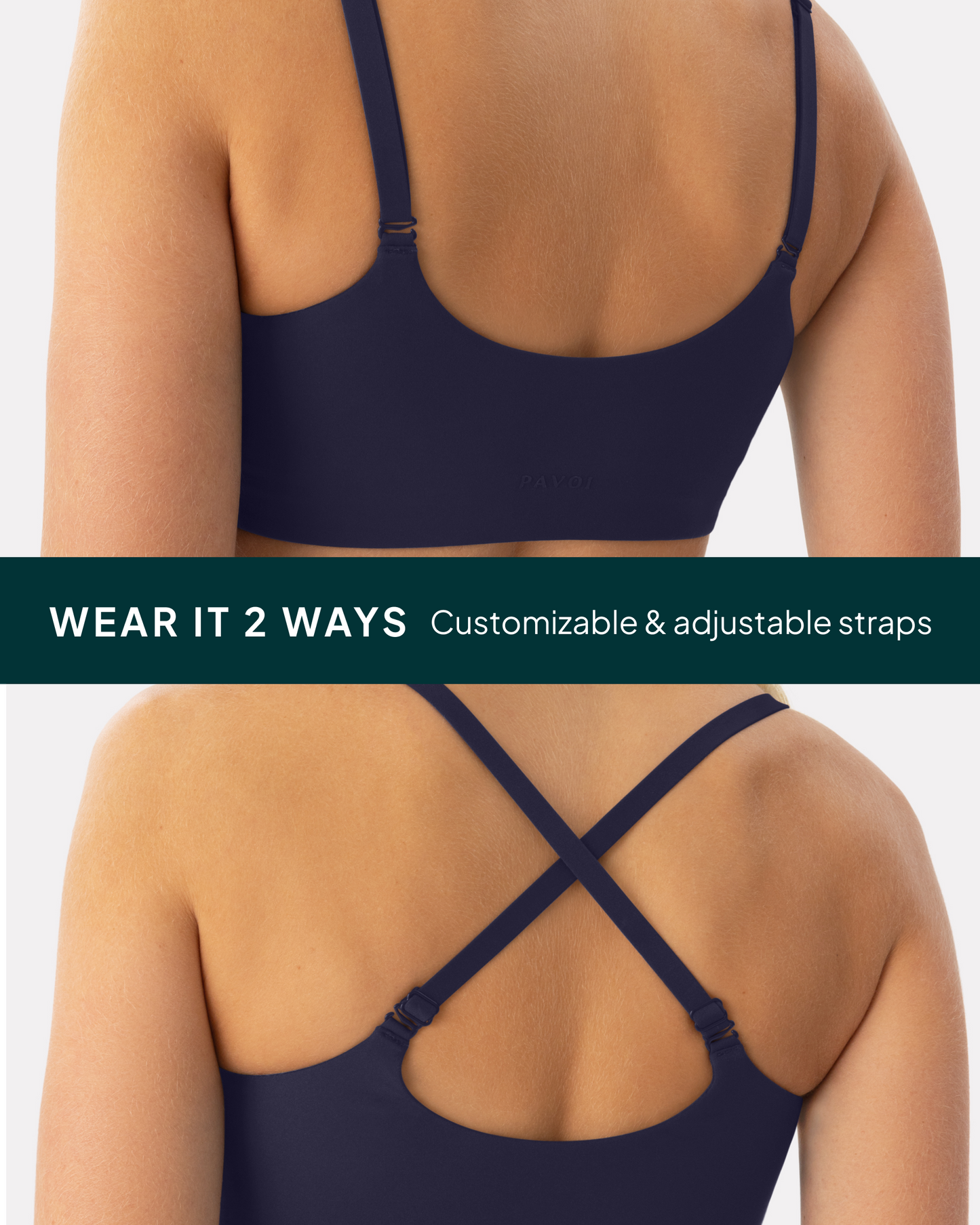 Athleisure Crossover Low-Support Sports Bra