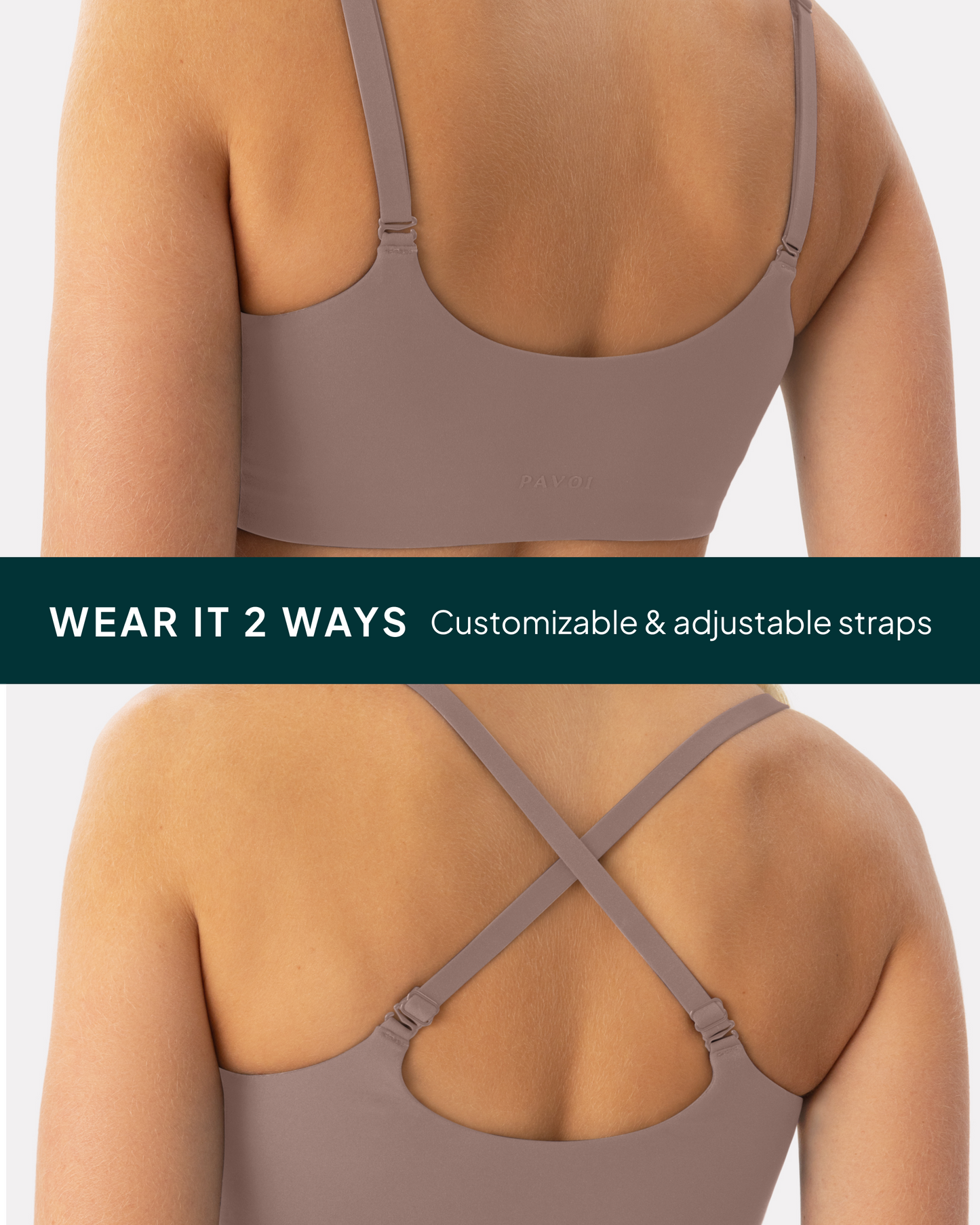 Athleisure Crossover Low-Support Sports Bra