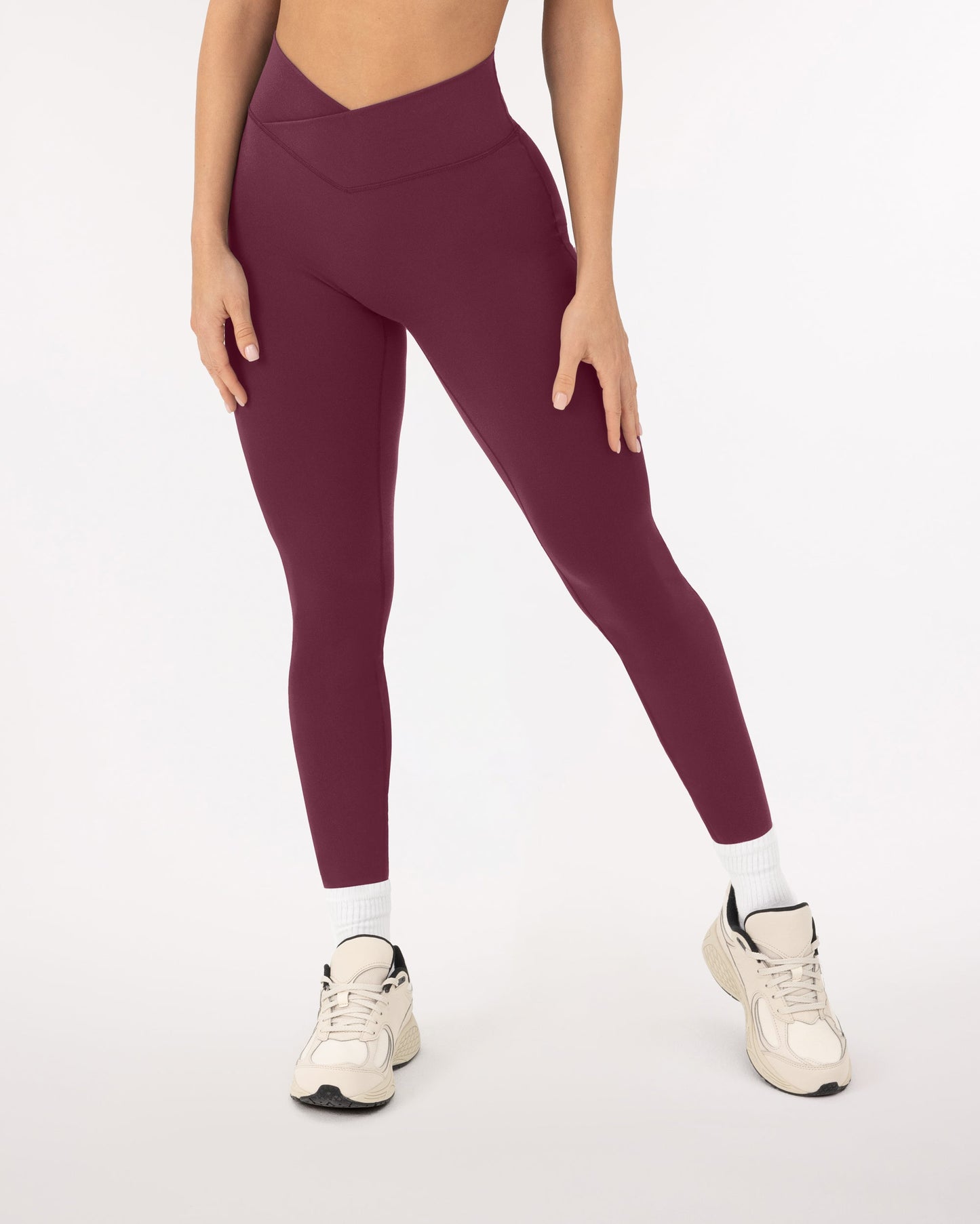 Athleisure Scrunch Crossover Leggings