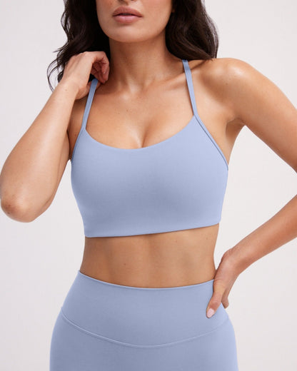 Athleisure Y-Back Buttery Soft Low Support Seasonal Bra