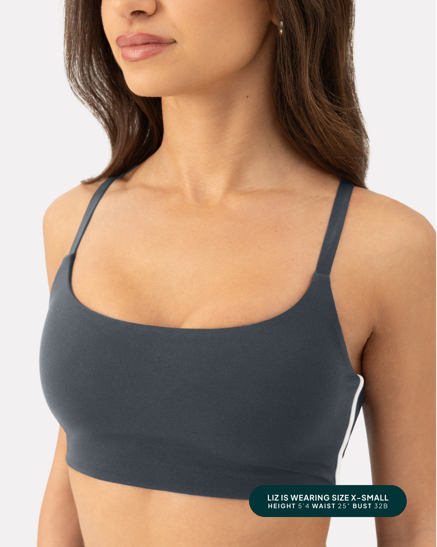 Athleisure Contrast Scoop Medium-Support Sports Bra