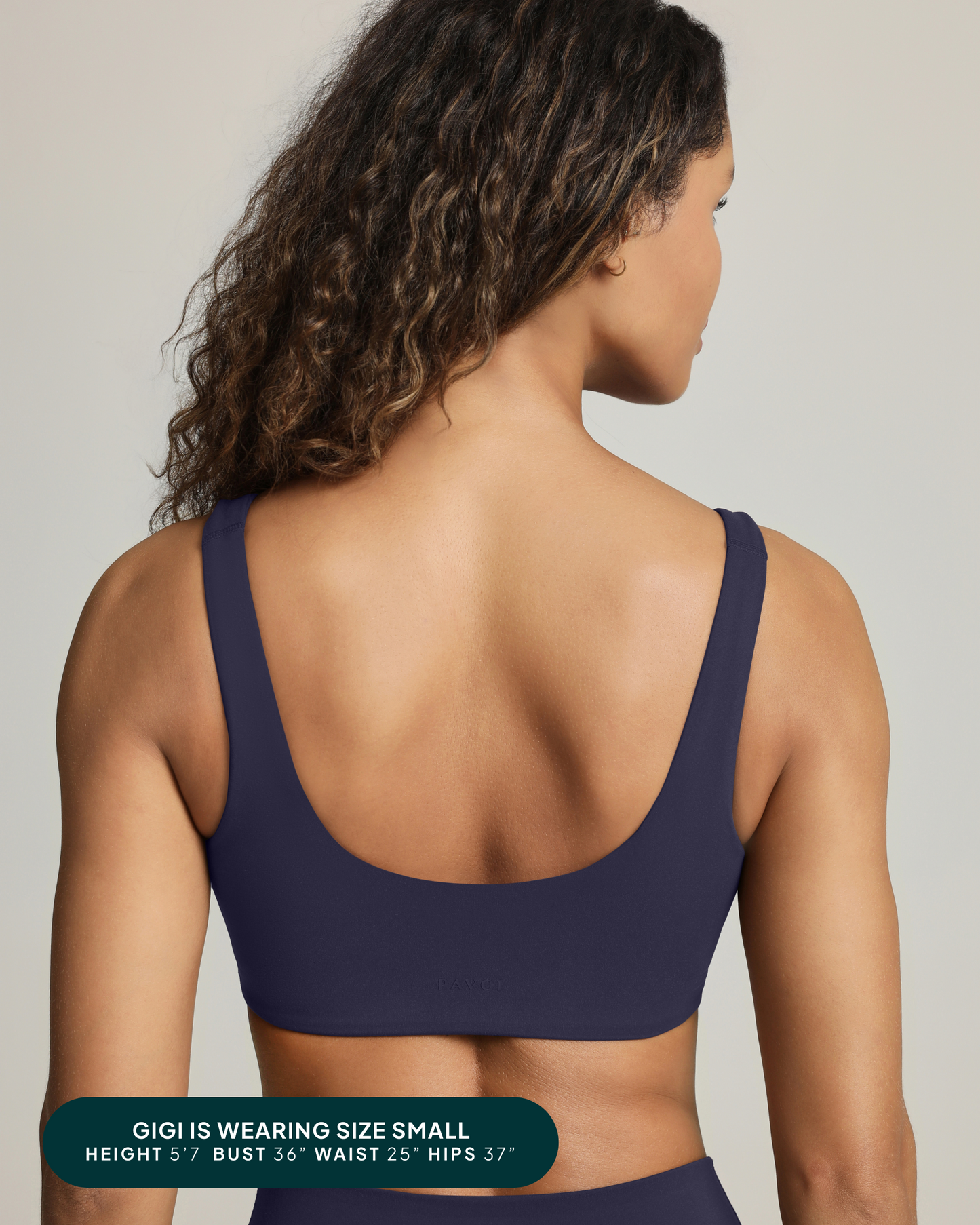 Athleisure Scoop High-Support Removable Padded Sports Bra
