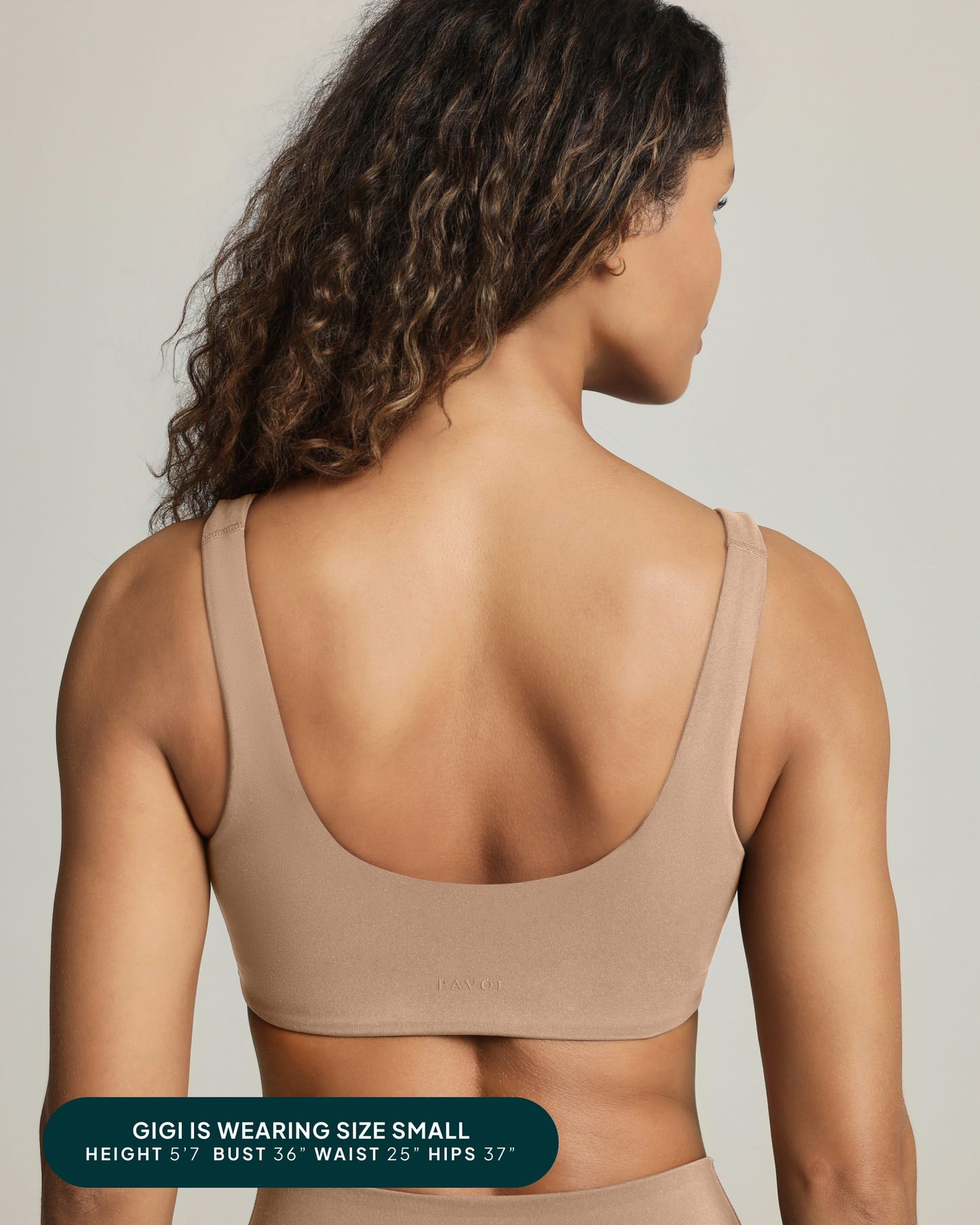 Athleisure Scoop High-Support Removable Padded Sports Bra