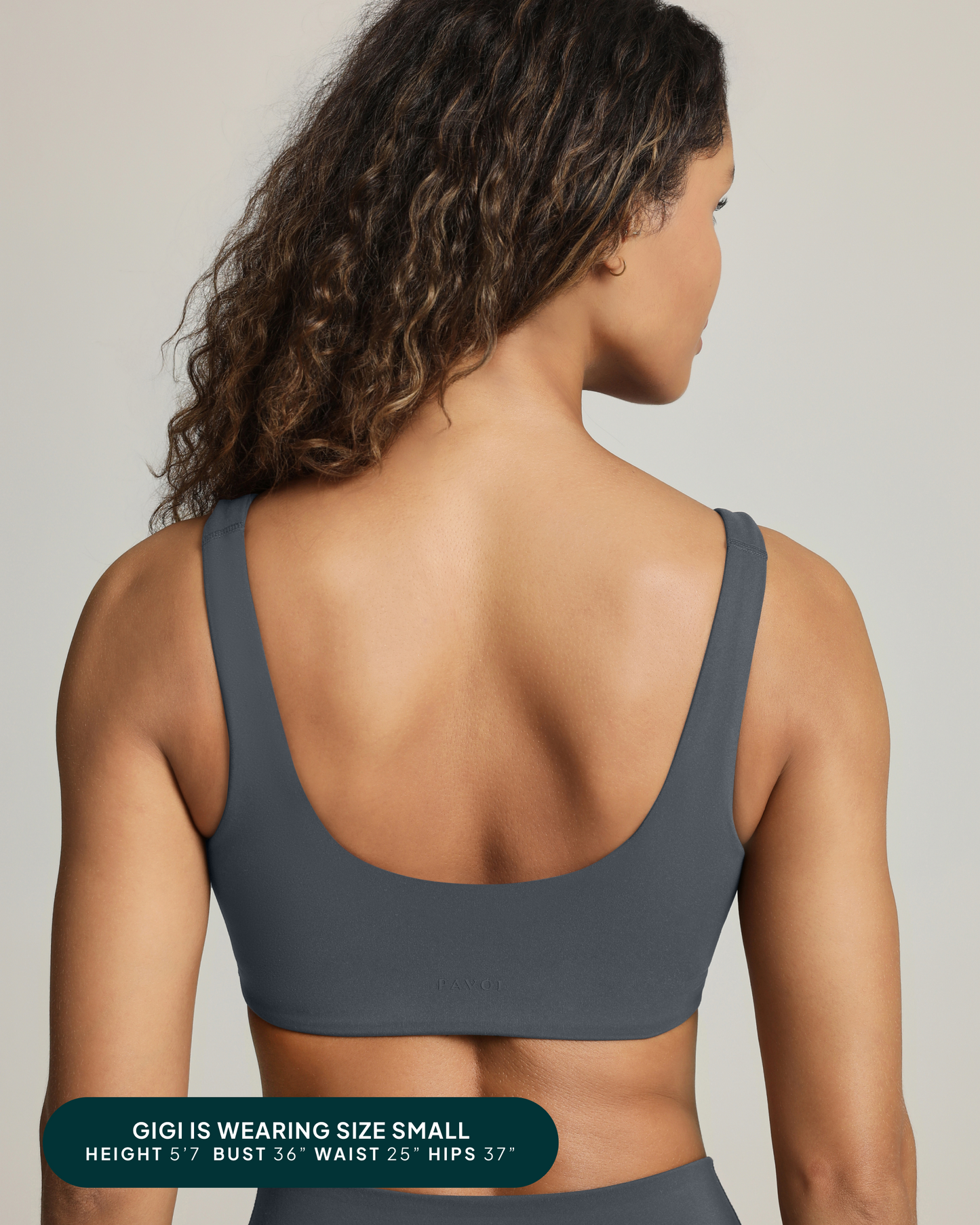 Athleisure Scoop High-Support Removable Padded Sports Bra