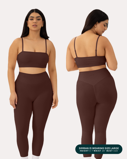 Athleisure Bandeau Low-Support Sports Bra