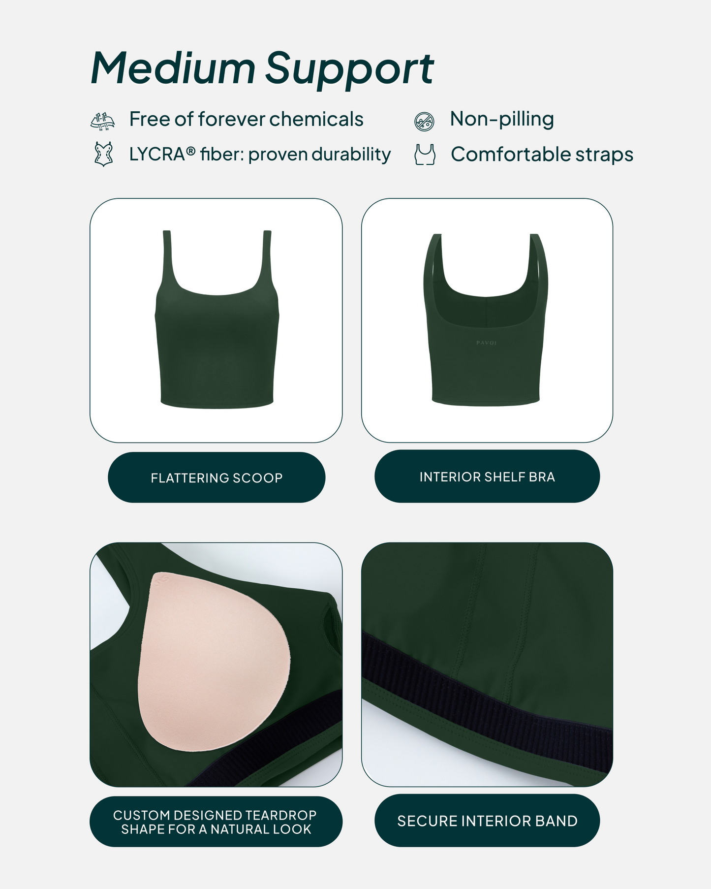Athleisure Scoop Tank Top