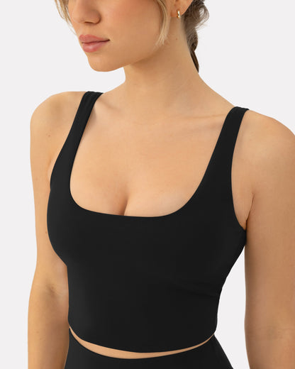 Athleisure Scoop Tank Top