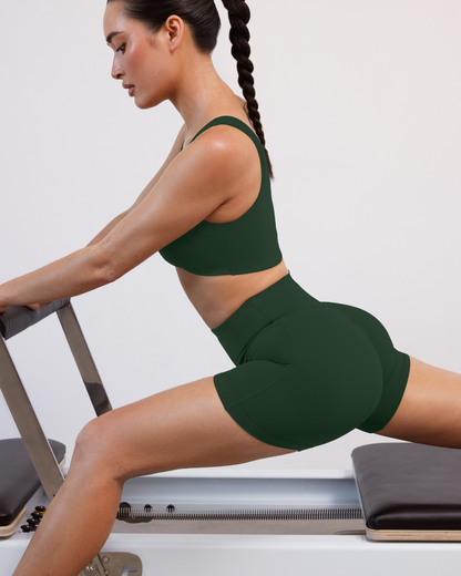 FlexFlow Butt Lifting High-Waisted 4" Seasonal Biker Shorts