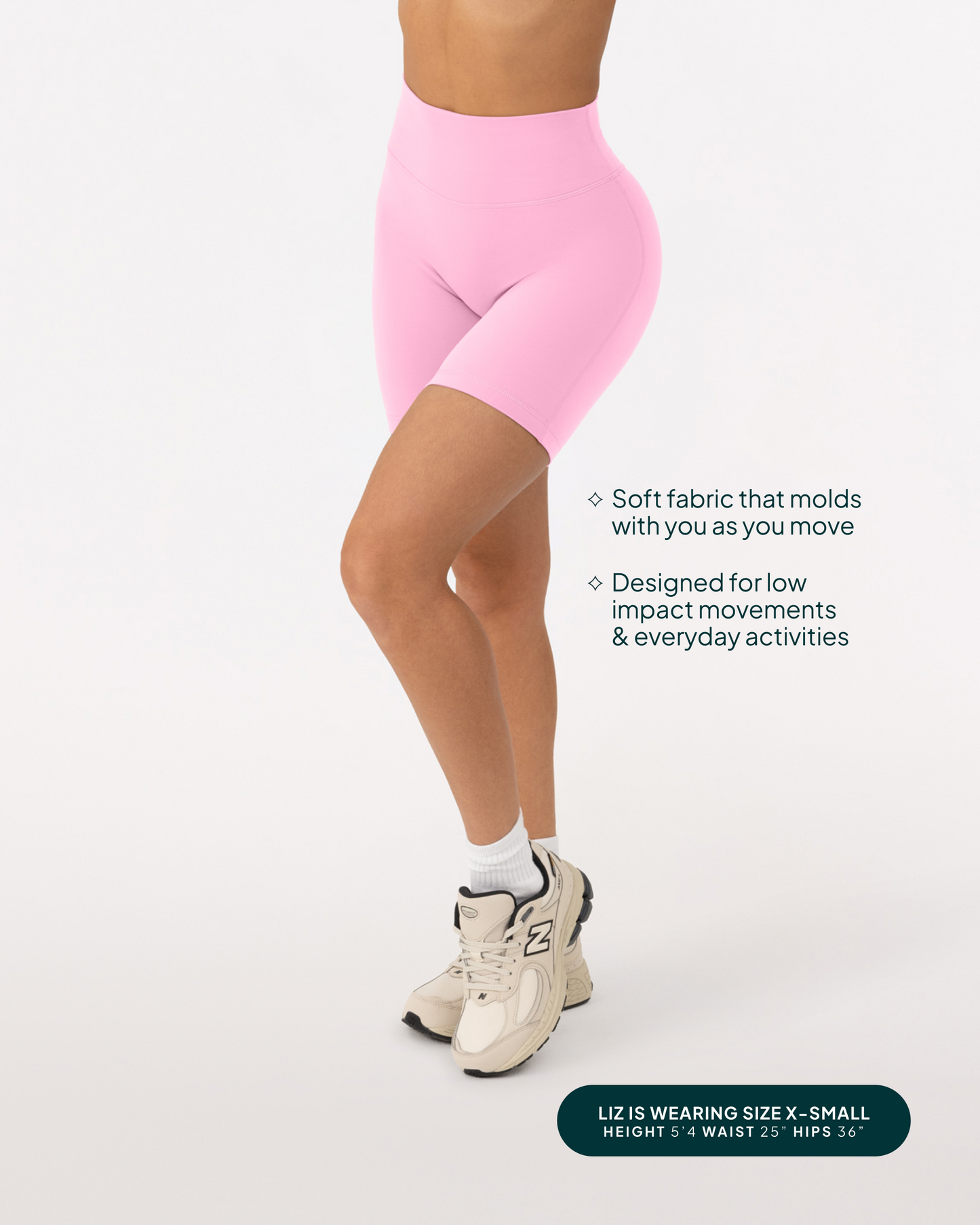 FlexFlow Butt Lifting High-Waisted 6" Seasonal Biker Shorts