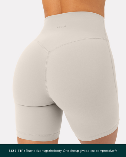 FlexFlow Butt Lifting High-Waisted 6" Biker Shorts
