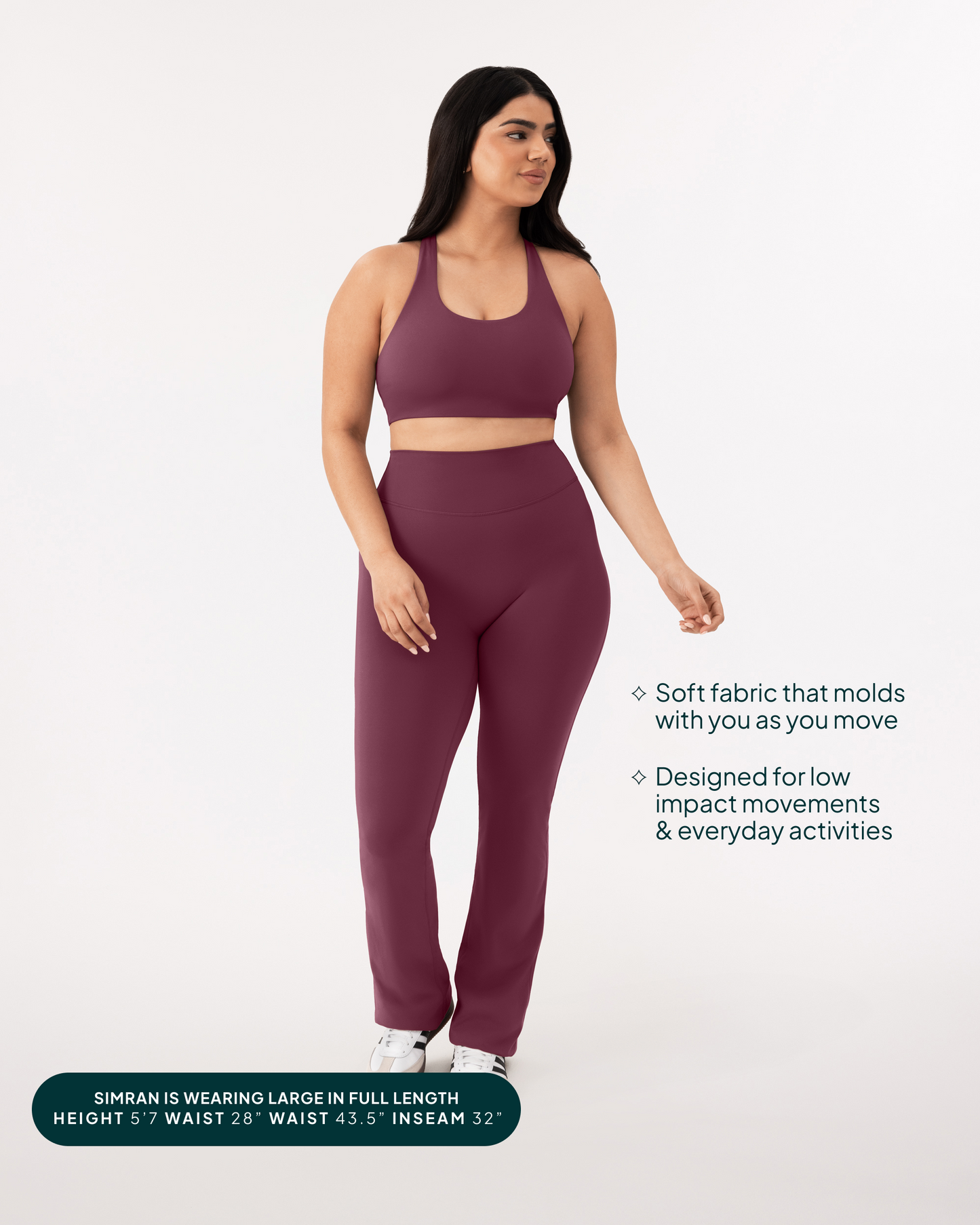 Athleisure Tall Length Flared Leggings