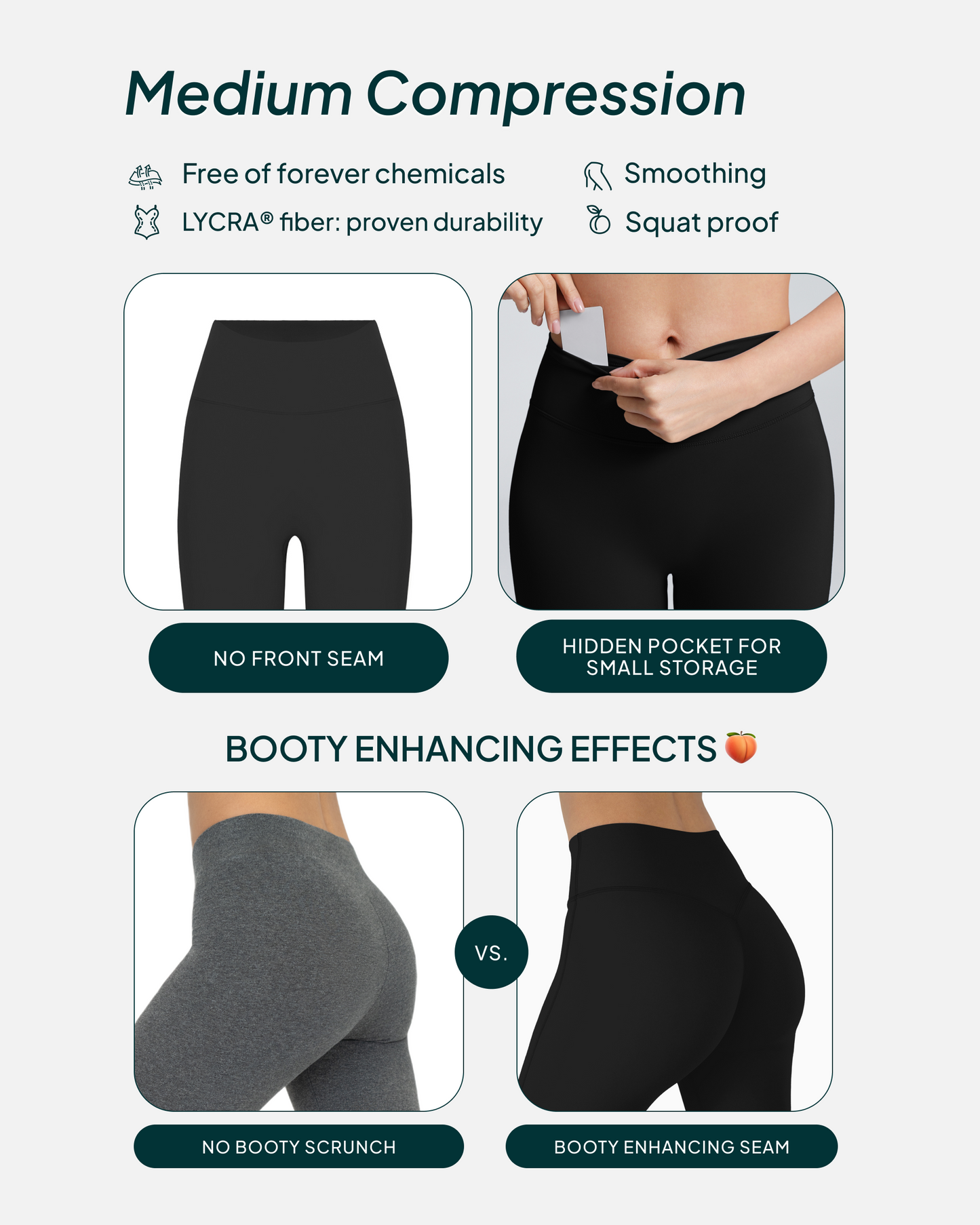 Athleisure Short Length Flared Leggings