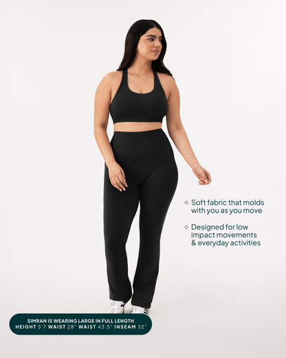 Athleisure Tall Length Flared Leggings