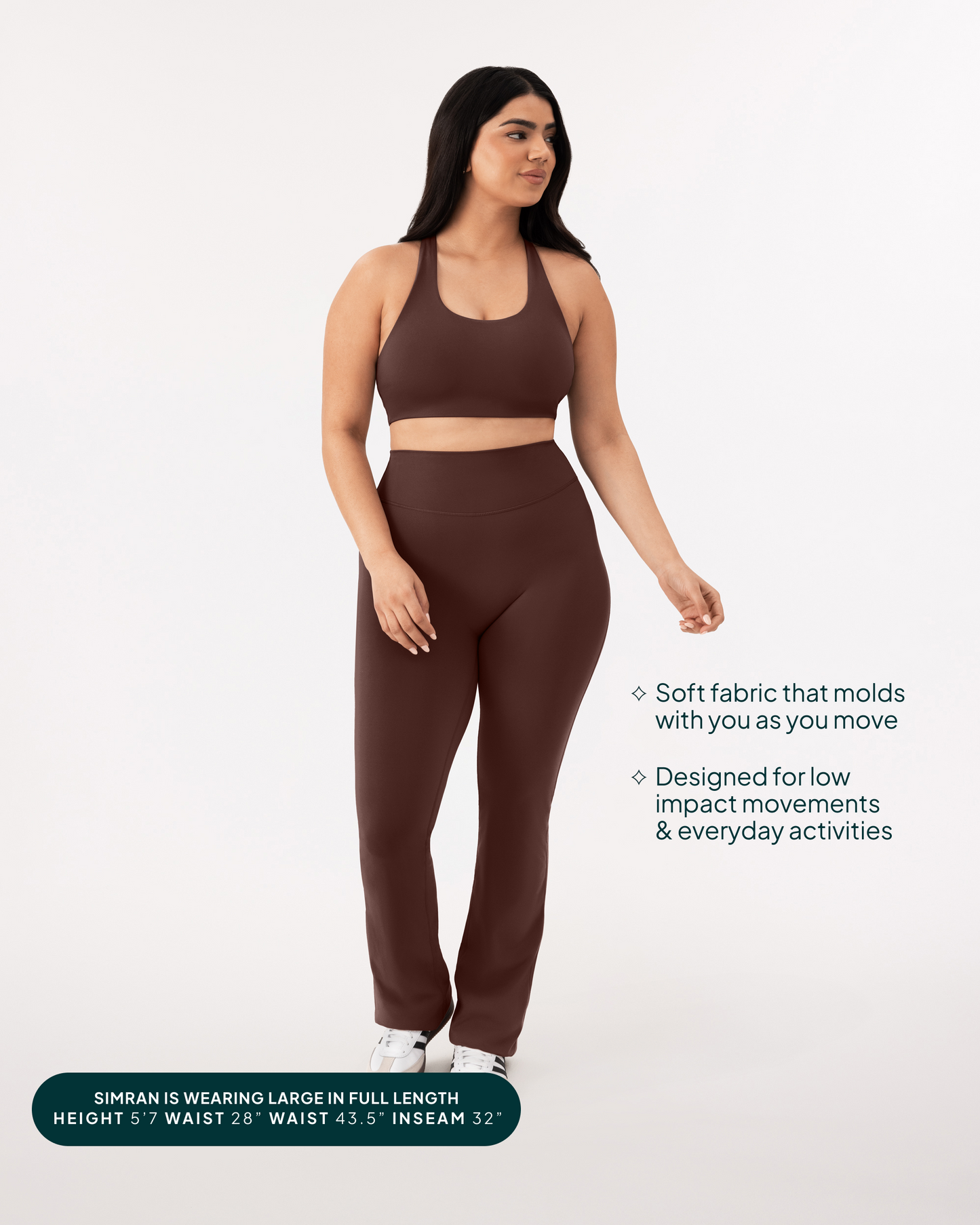 Athleisure Tall Length Flared Leggings