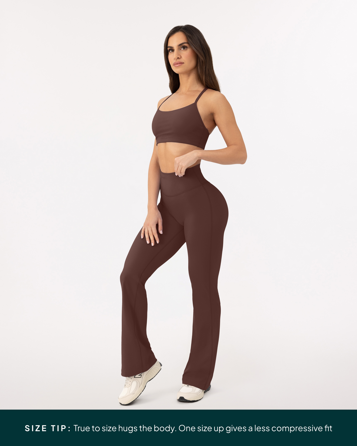 Athleisure Short Length Flared Leggings