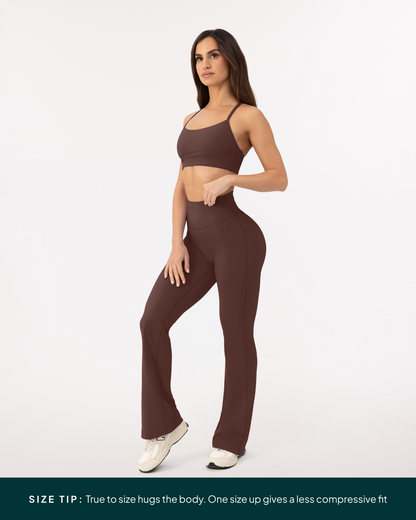 Athleisure Tall Length Flared Leggings