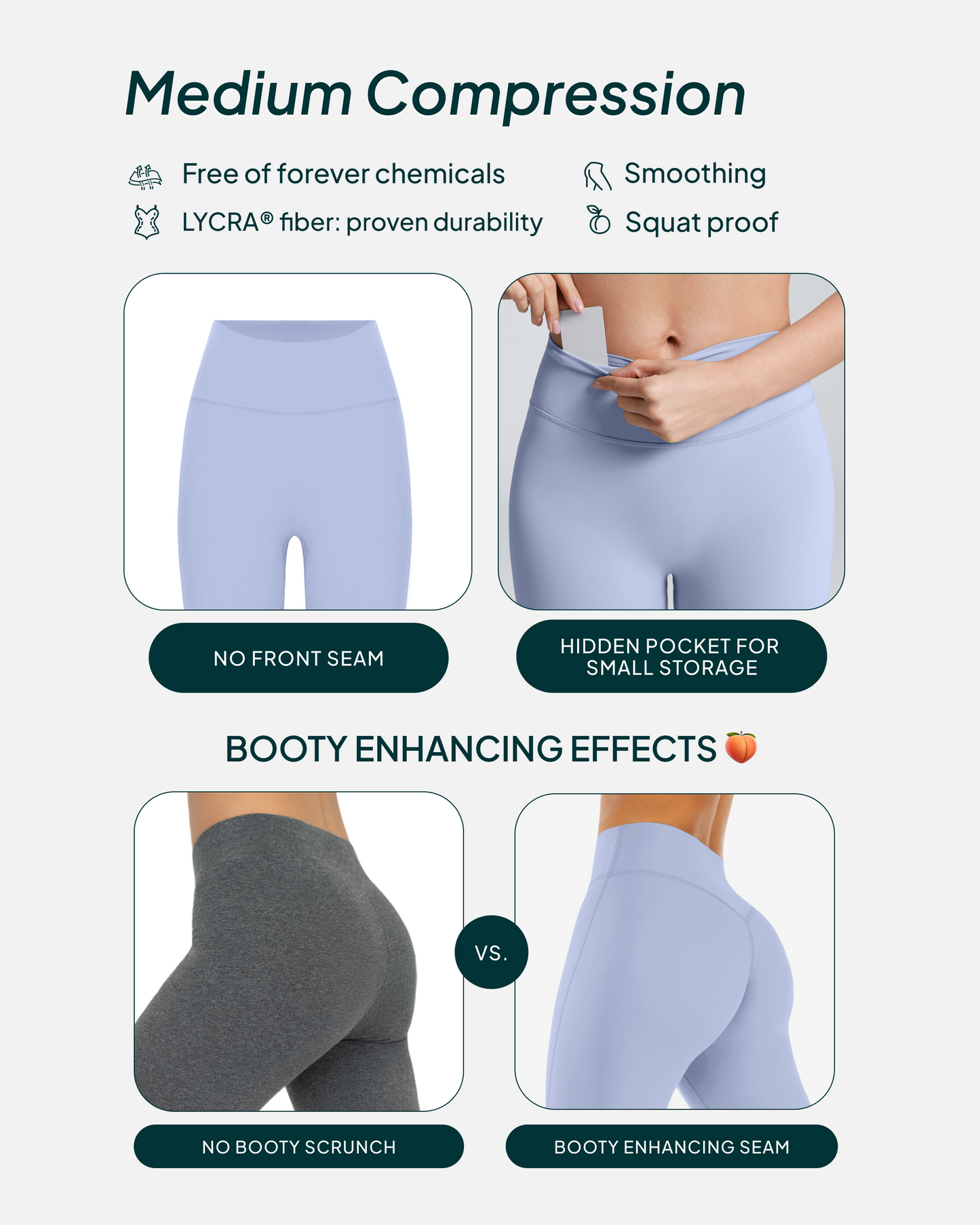 Athleisure Short Length Flared Leggings