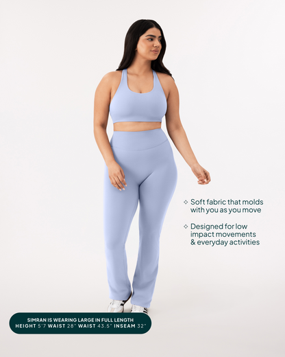 Athleisure Short Length Flared Leggings