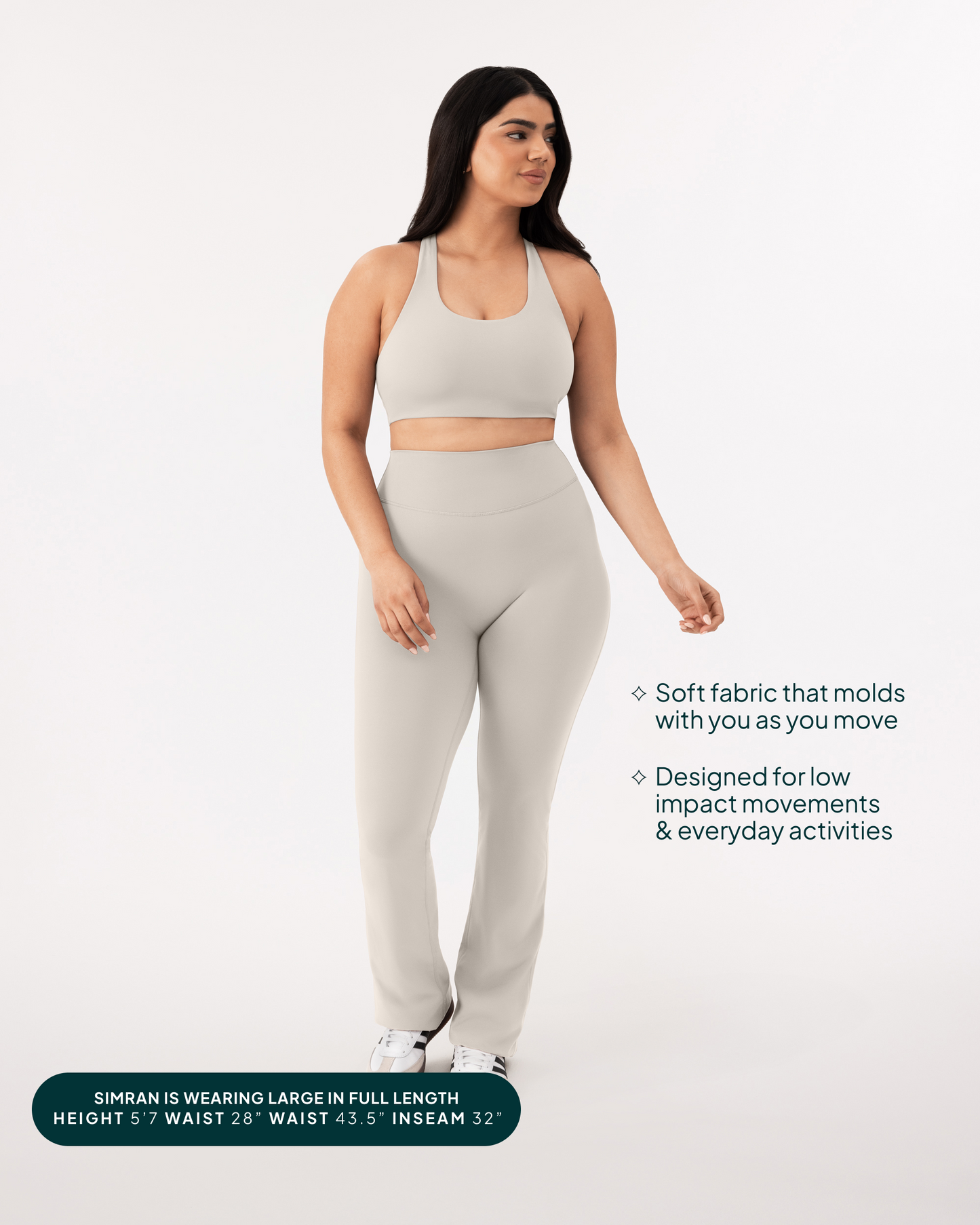 Athleisure Tall Length Flared Leggings