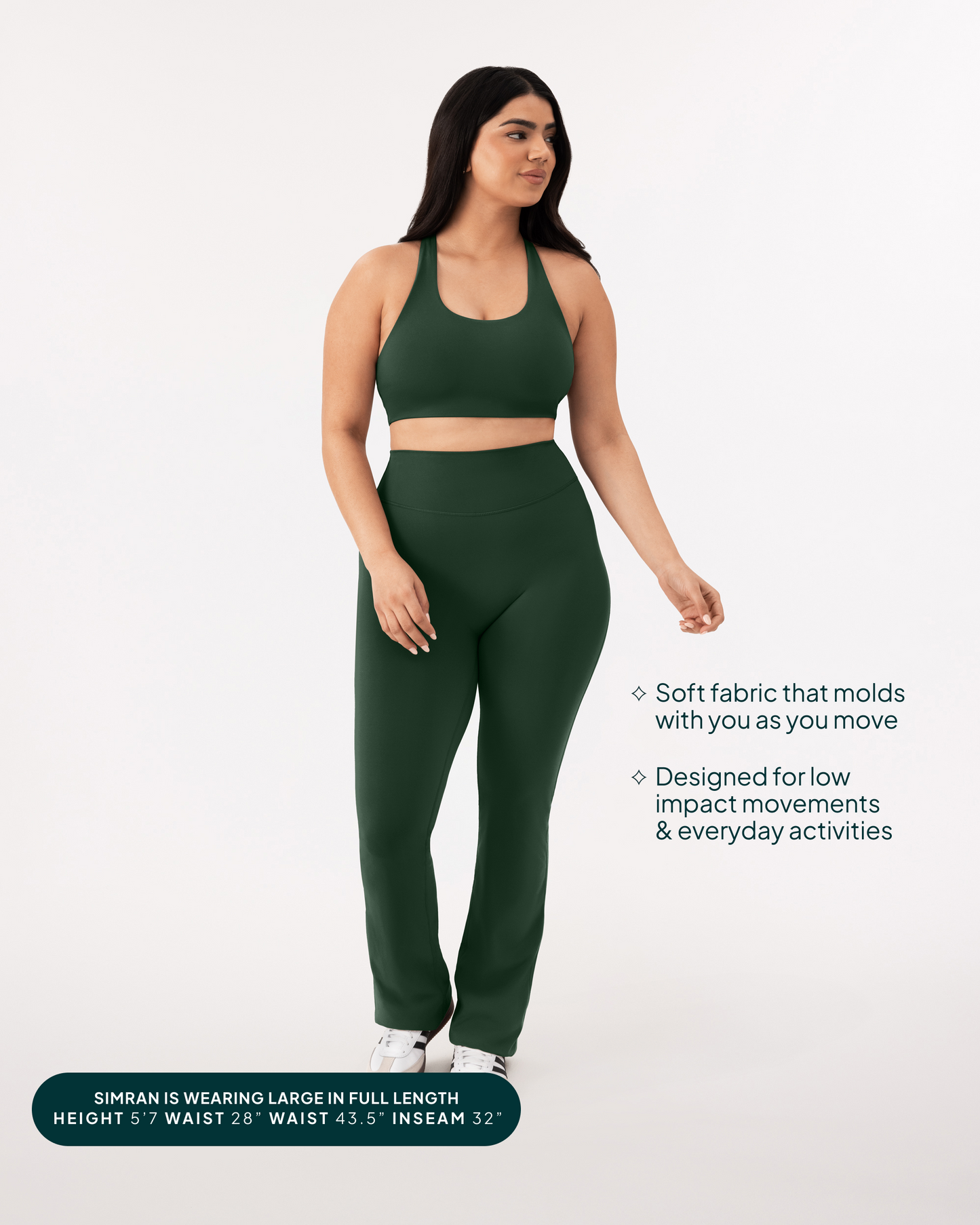 Athleisure Tall Length Flared Leggings