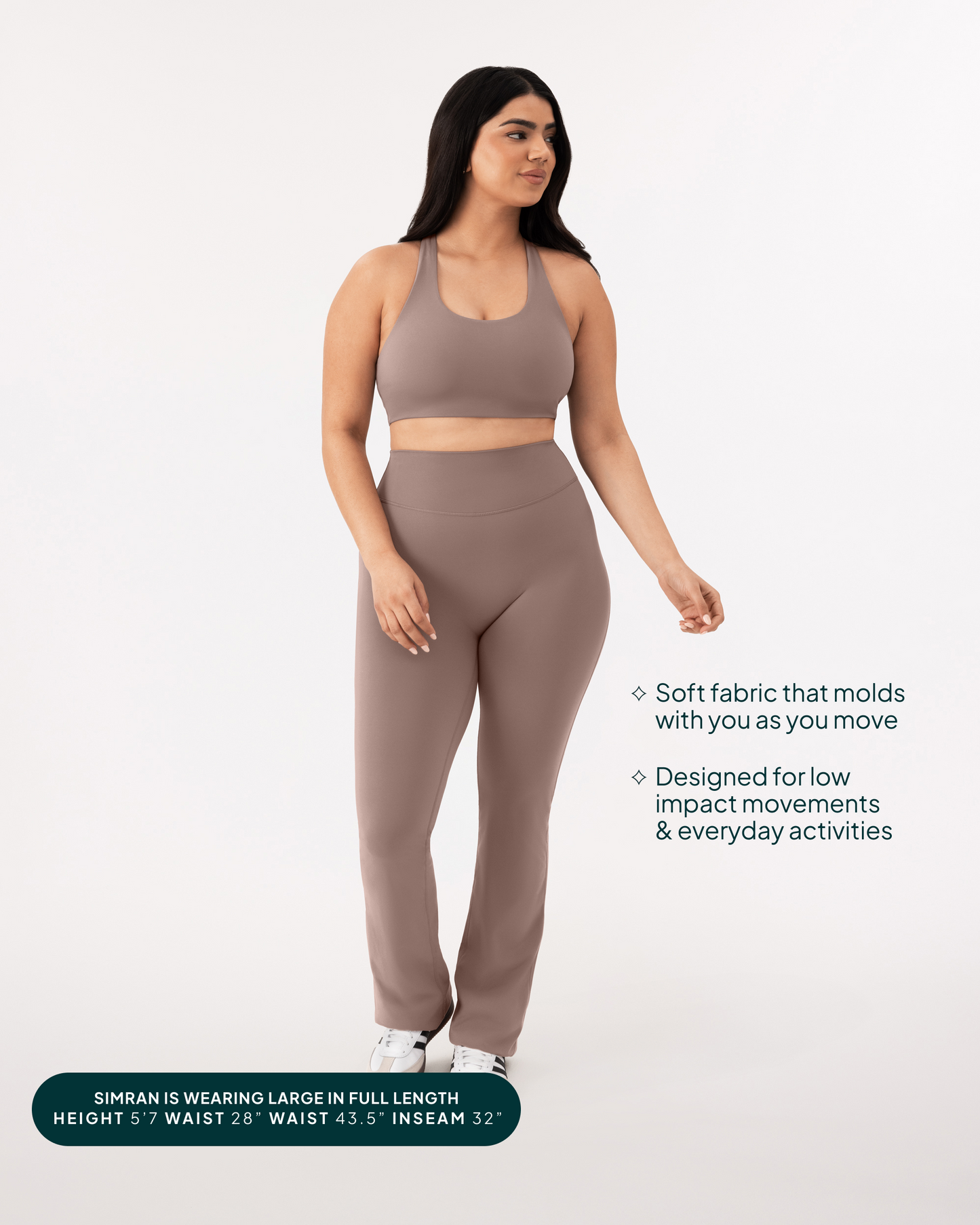 Athleisure Tall Length Flared Leggings
