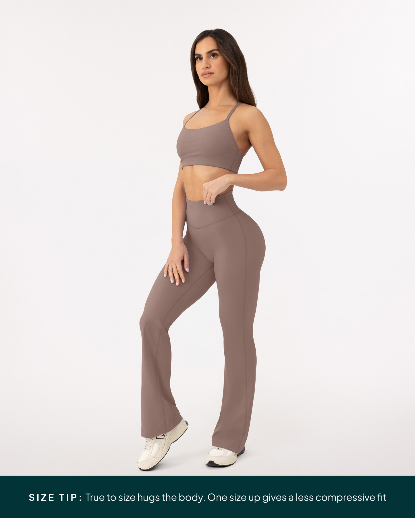 Athleisure Short Length Flared Leggings