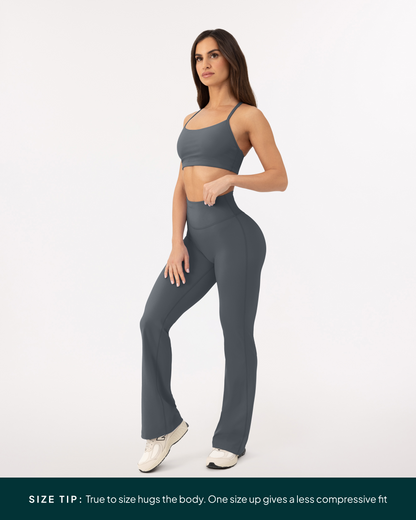Athleisure Tall Length Flared Leggings