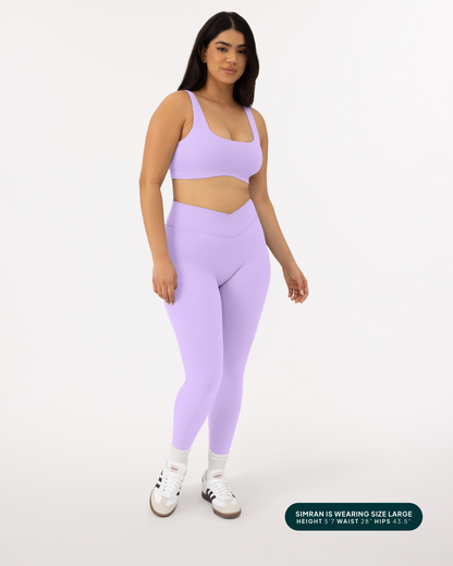 Athleisure Scrunch Crossover Leggings