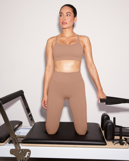 FlexFlow High-Waisted Butt Lifting Full-Length Yoga Leggings
