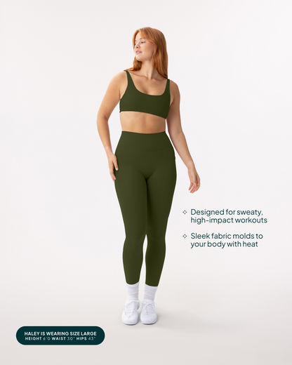 High-Waisted Butt Lifting Tall-Length Leggings with Pockets