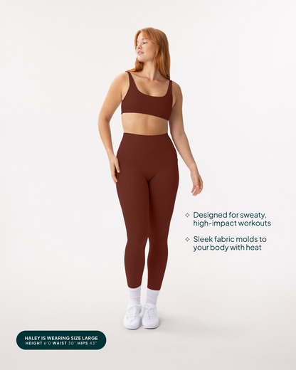 High-Waisted Butt Lifting Tall-Length Leggings with Pockets
