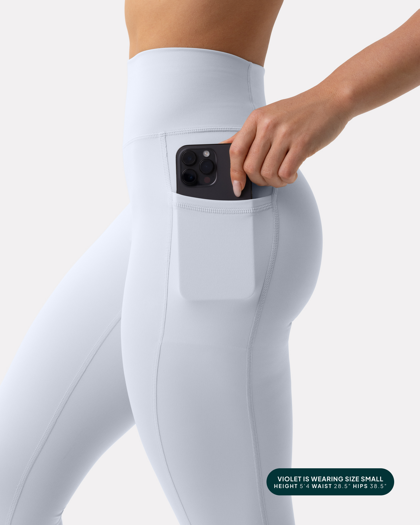 High-Waisted Butt Lifting Tall-Length Leggings with Pockets
