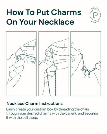 Whimsy Horseshoe Charm Necklace